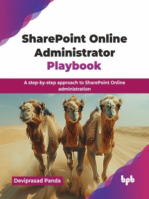 cover image of SharePoint Online Administrator Playbook